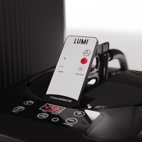 Image of the LUMI Sauna MAX remote control