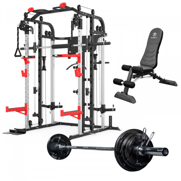 Marcy SM4500 + Bench + 60kg Weight Kit