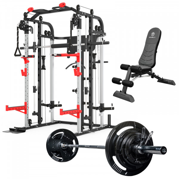 Marcy SM4500 + Bench + 100kg Weight Kit