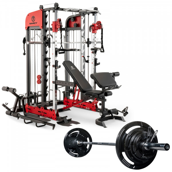 Marcy SM-7553 + 100kg Weight Kit