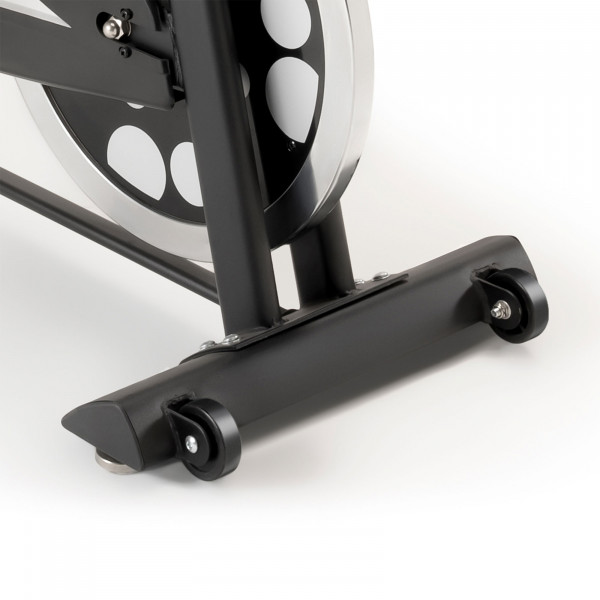 Front transport wheels for moving the Marcy 7038 Studio Bike