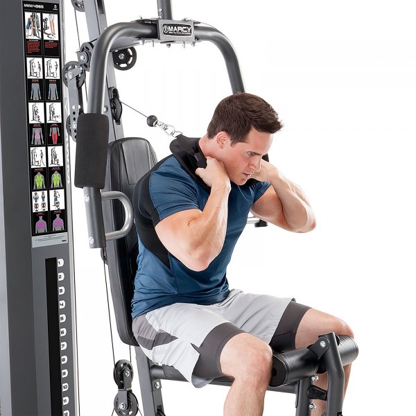 Marcy MWM4965 Home Gym - Lifestyle - ab crunch