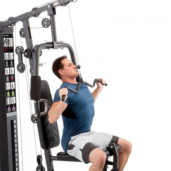 Marcy MWM4965 Home Gym - Lifestyle - lat pulldown