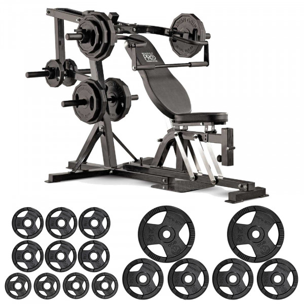 Marcy Home Gym PM4400 + 120kg ECO Weight Plates