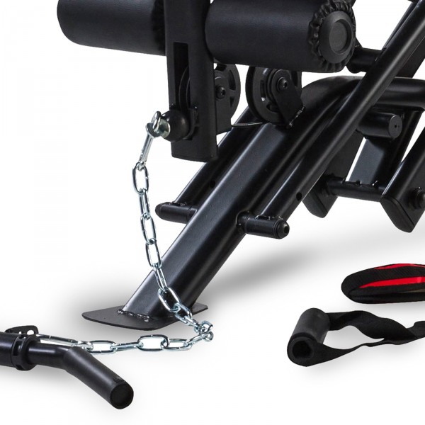 Close-up view of the low pulley on the Marcy HG7000 Home Gym.