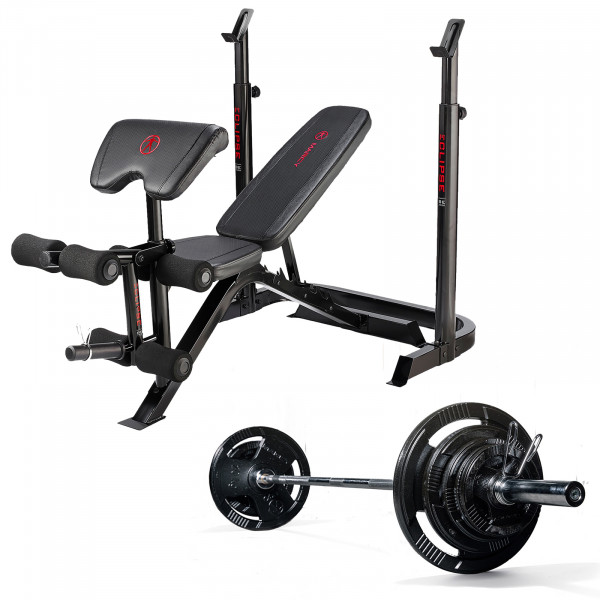 Marcy BE3000 Bench + 100kg ECO Olympic Weight Set