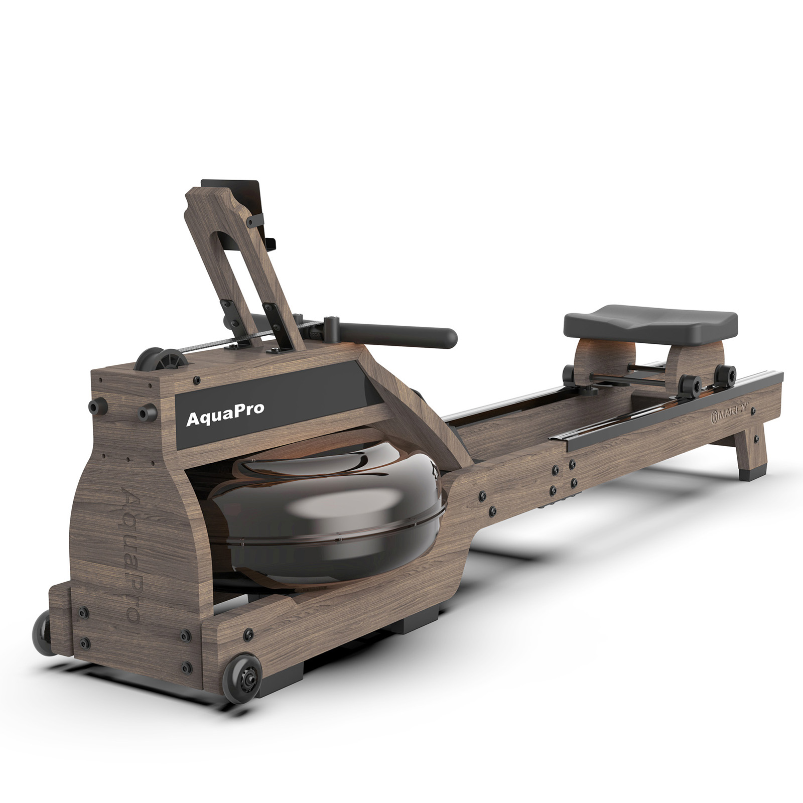 Front angled view of the Marcy AquaPro Hydro Rower 