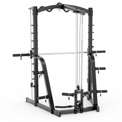 Rear image of the Marcy MWB-1282X Compact Smith Machine