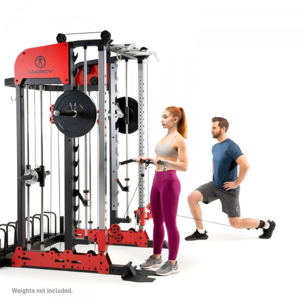 Marcy SM7553 Smith Machine - Lifestyle -  Pulley system
