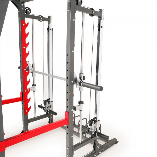 Diagonal view of the Marcy Pro SM-4903 Smith Machine.