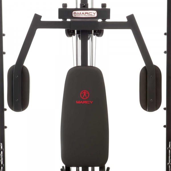 Close-up of the pec deck on the Marcy SM-4033 Smith Machine.