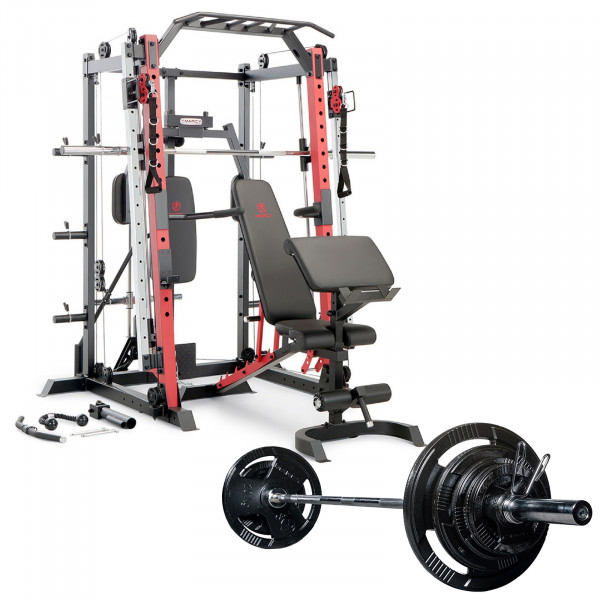 Marcy SM-4033 + 100kg Weight Kit