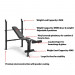 Marcy MWB-6501 Standard Weight Bench