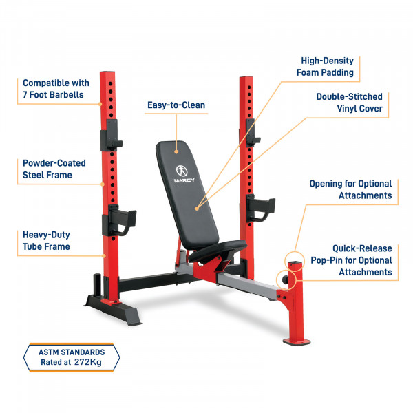 Marcy MWB-7096 - Key features