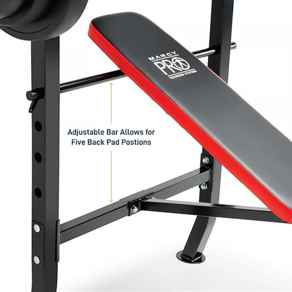 Marcy PM-2084 - Backrest adjustments