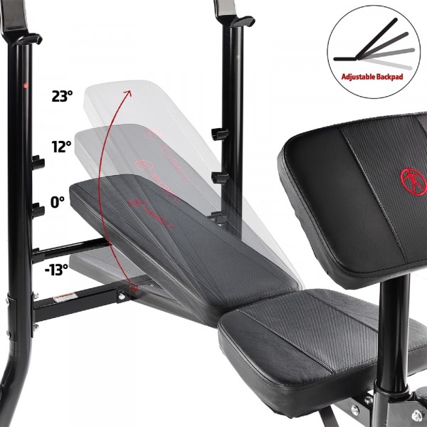 Marcy BE1000 Eclipse Starter Weight Bench