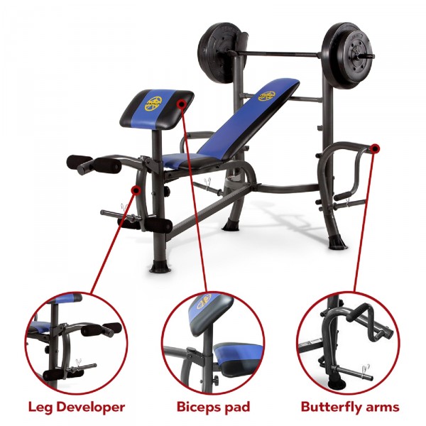 Marcy MWB-36780B Bench & Weights