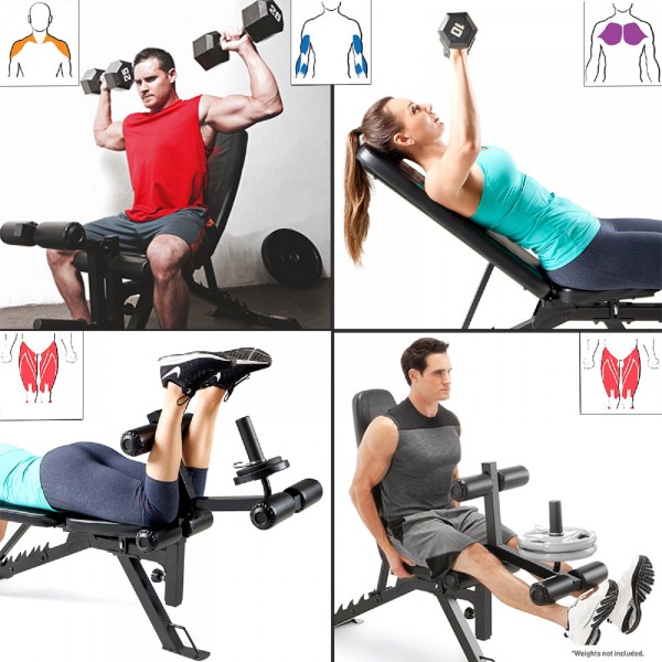 Marcy UB9000 Utility Bench with Leg Developer