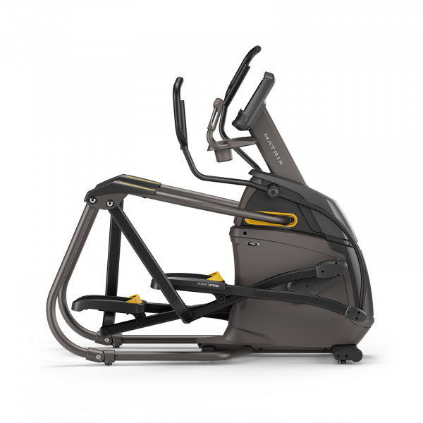 Right side view of the Matrix A50 Ascent Elliptical Cross Trainer with XER console.