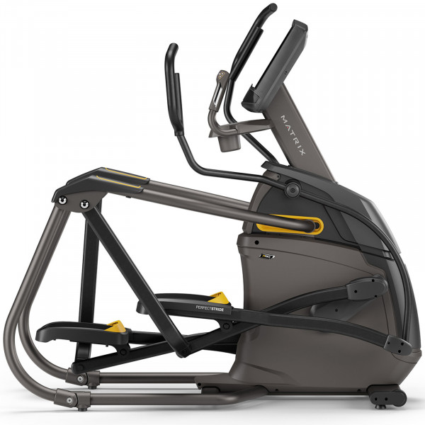 Right side view of the Matrix A50 Ascent Elliptical Cross Trainer with XUR console.