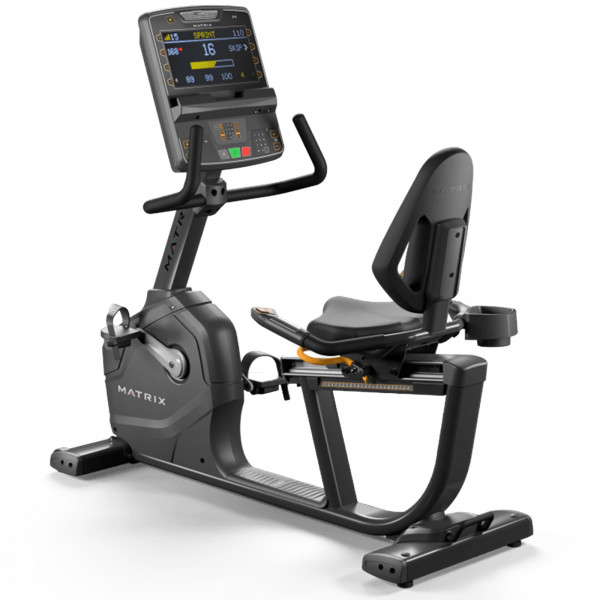 Matrix Endurance Recumbent Bike with PREM LED Console - hero