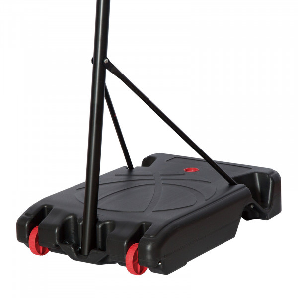 Midwest Pro Basketball Stand (8ft, 9ft,10ft) base with transport wheels detail