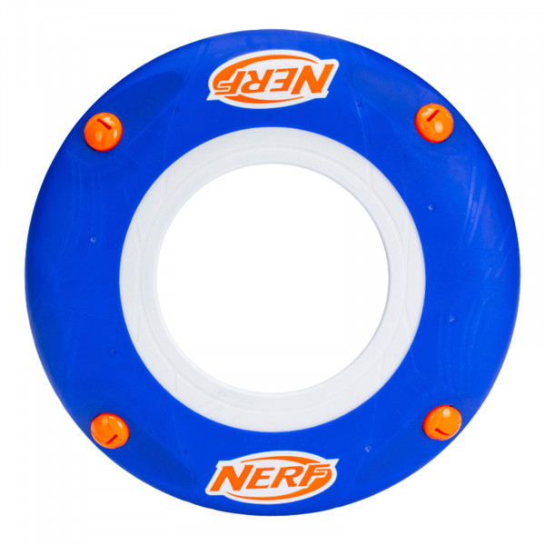 Blue Nerf Sonic Slinger disc front view