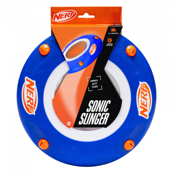 Nerf Sonic Slinger disc retail packaging
