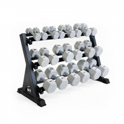 Nike Strength 2-22.5kg Dumbbell Set with Rack