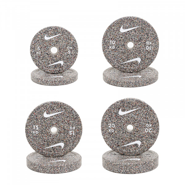 Nike Grind Bumper Plates - Full Set