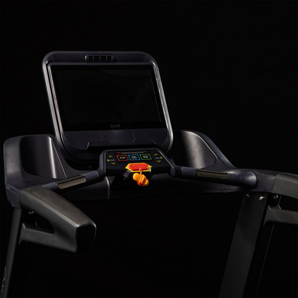 NoblePro Elite E10i Treadmill display and control panel close-up