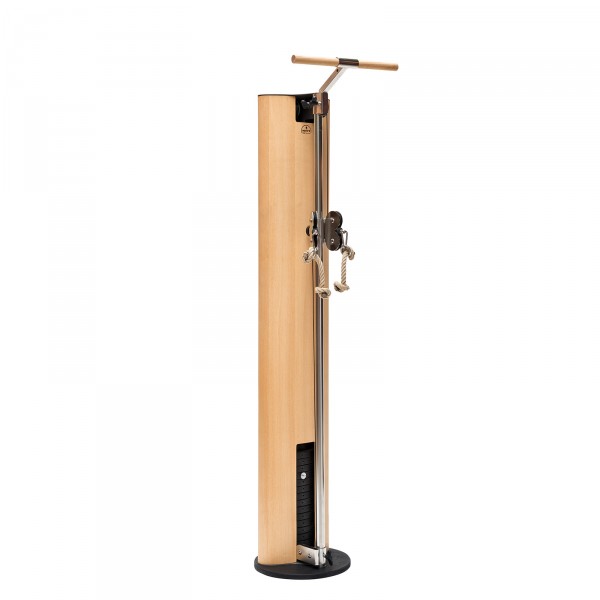 The NOHRD SlimBeam Cable Machine is available in a stunning Ash wood finish, adding elegance to your workouts.