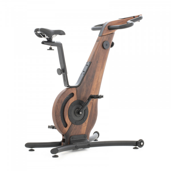 Rear-left angled view of the NOHRD Bike (Walnut)