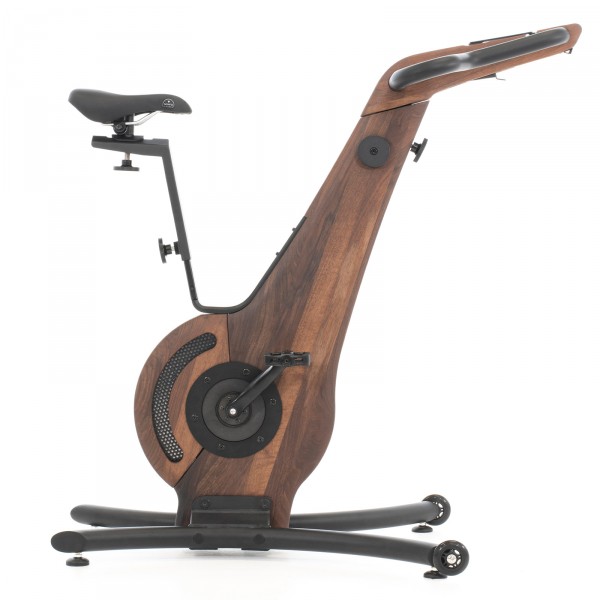 Right-side view of the NOHRD Bike V2 in walnut.