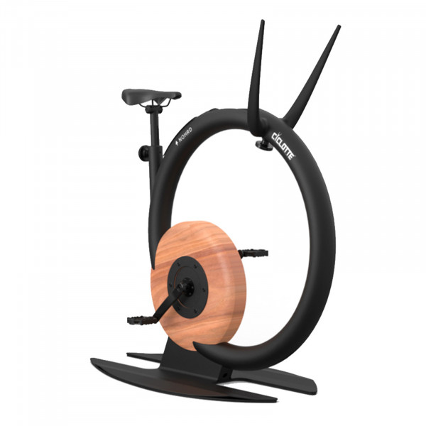 Front-left view of the NOHRD Ciclotte – Cherry