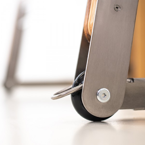 NOHRD SquatRack - featuring mobility wheels