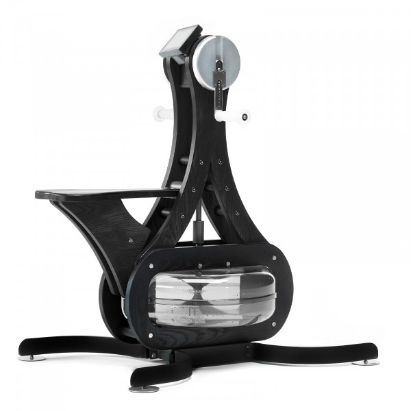 Front-left view of the NOHRD WaterGrinder Arm Bike (Shadow)