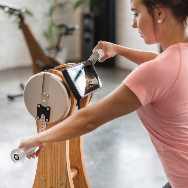 Close up of the NOHRD WaterGrinder Arm Bike