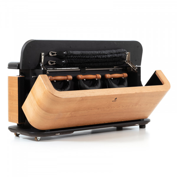 NOHRD StepBox with lid open showing storage compartments.