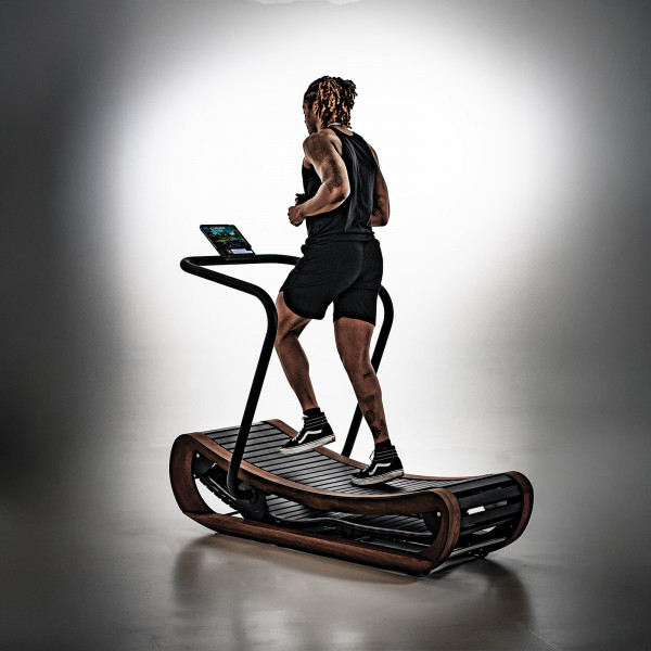 Rear view of a user running on the NOHRD Sprintbok V2