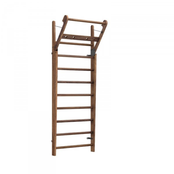 NOHRD WallBars Walnut 10 Bars - full view