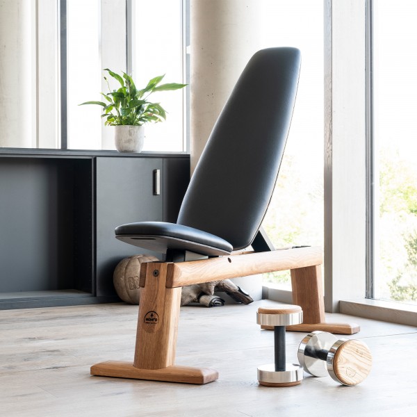 NOHRD WeightBench - showcased in a stylish home gym