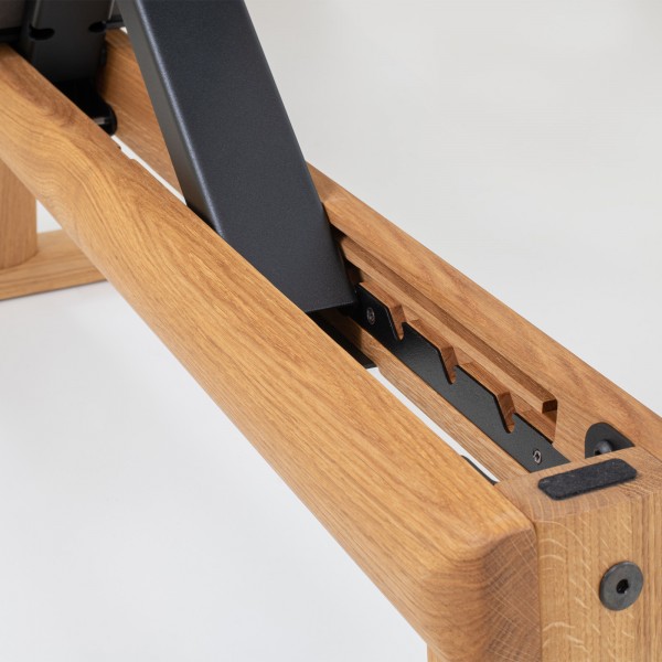 NOHRD WeightBench Oak - close-up view