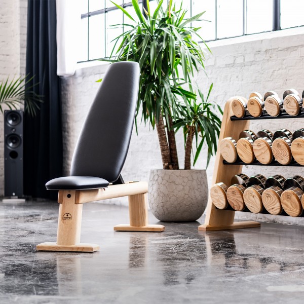 NOHRD WeightBench - positioned for an intense session