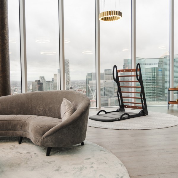 NOHRD Elasko - in-home setup, angled view