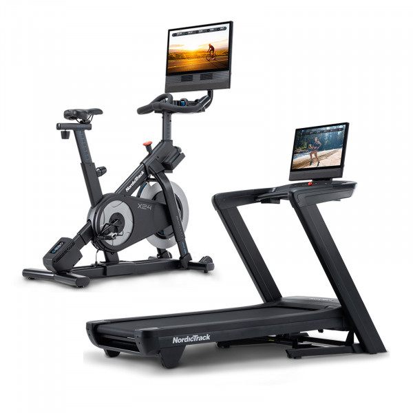 Bundle of NordicTrack X24 bike and NordicTrack 2450 treadmill