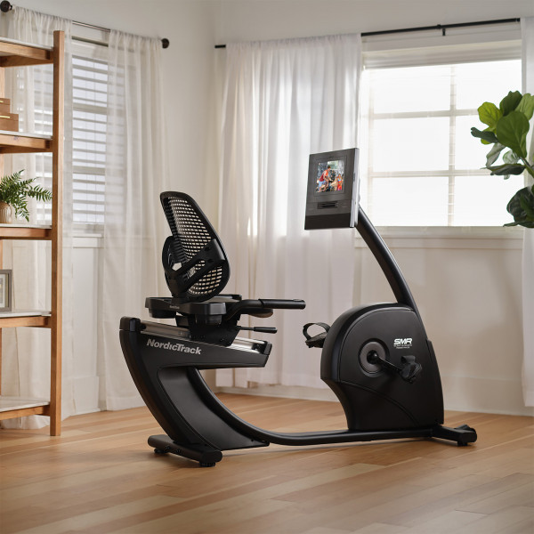 NordicTrack 10 Recumbent Bike in a home setup