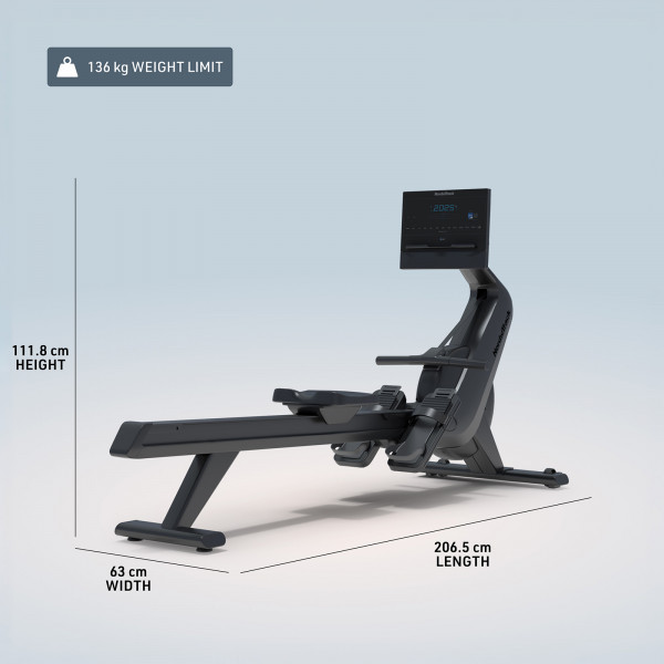 NordicTrack RW300 Rower dimensions and weight capacity