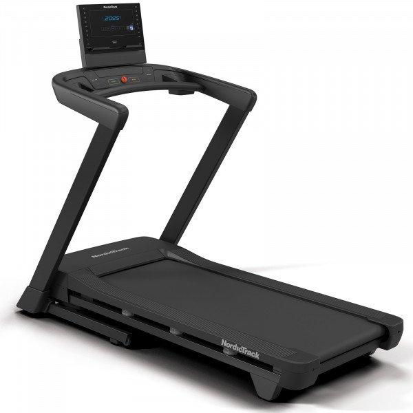Front left view of the NordicTrack T Series 7 Treadmill.
