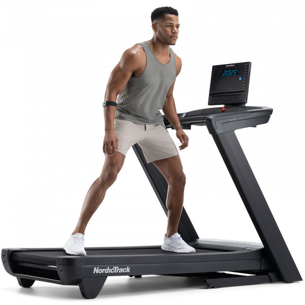 Person using the NordicTrack Commercial LE Treadmill.